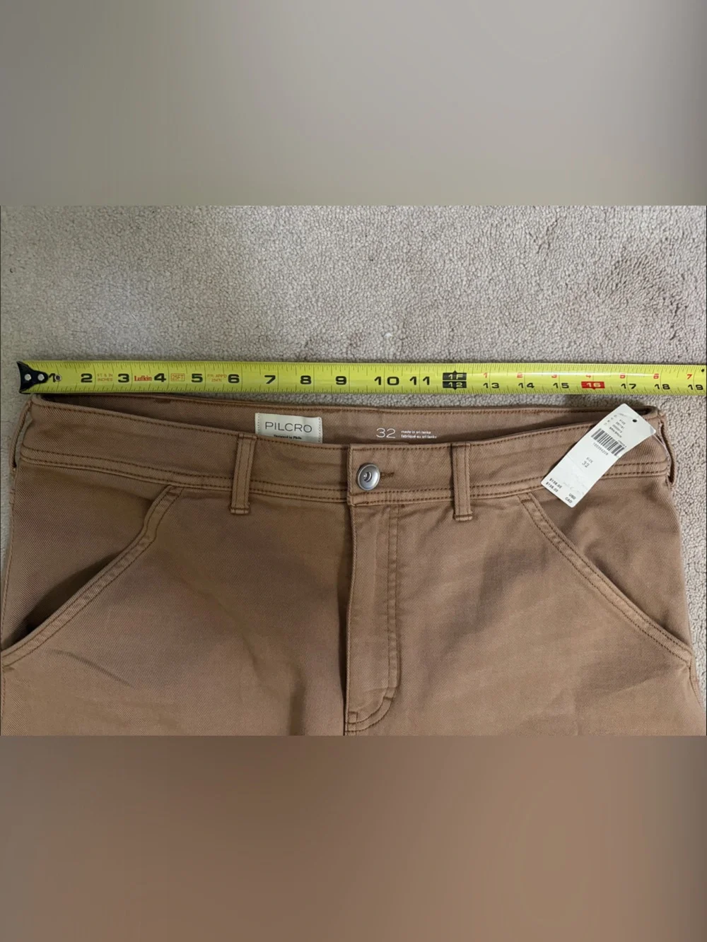 Pilcro high rise Wide-Leg Jeans in Brown